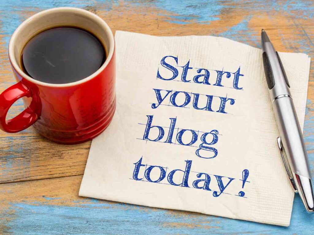 Start a blog and promote your content