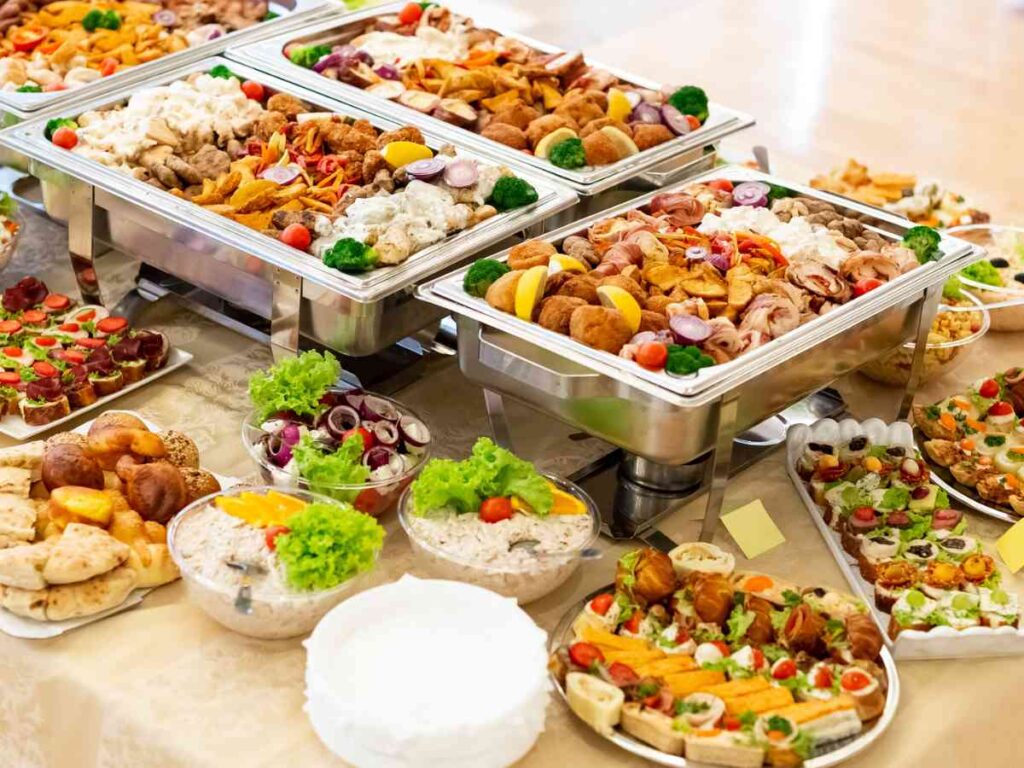 Provide Catering services in events