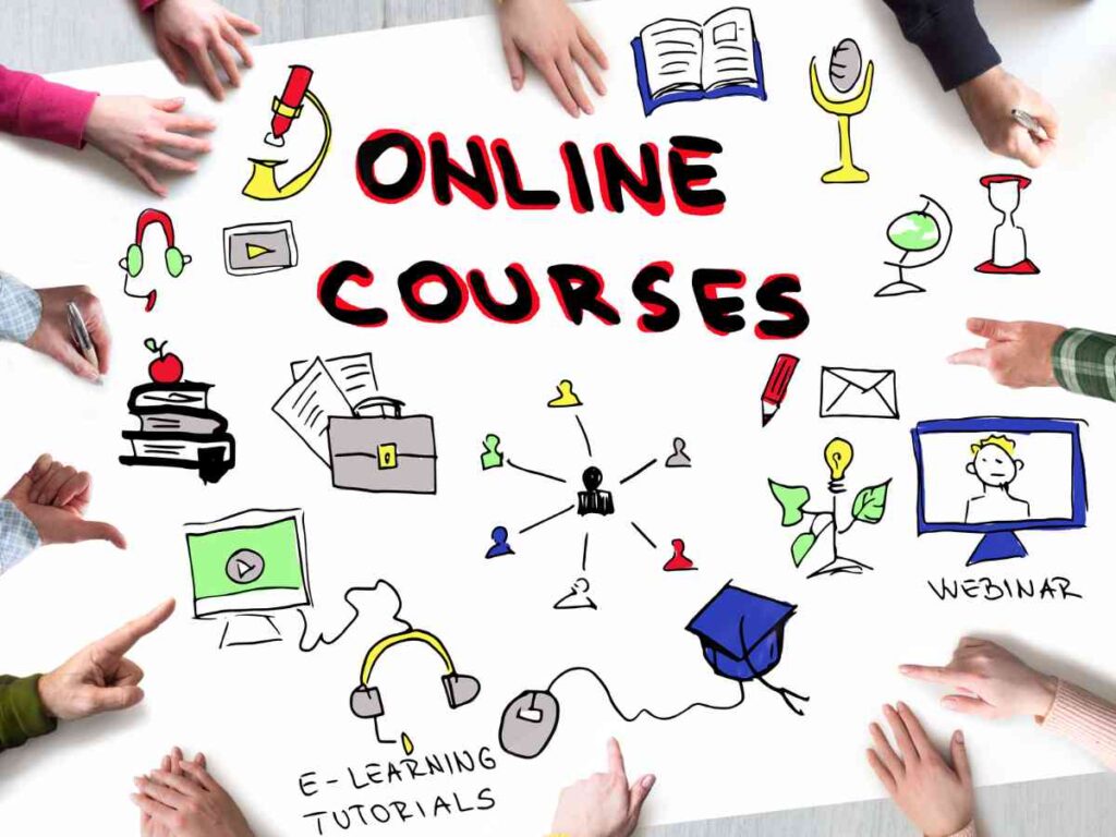 Start an online course
