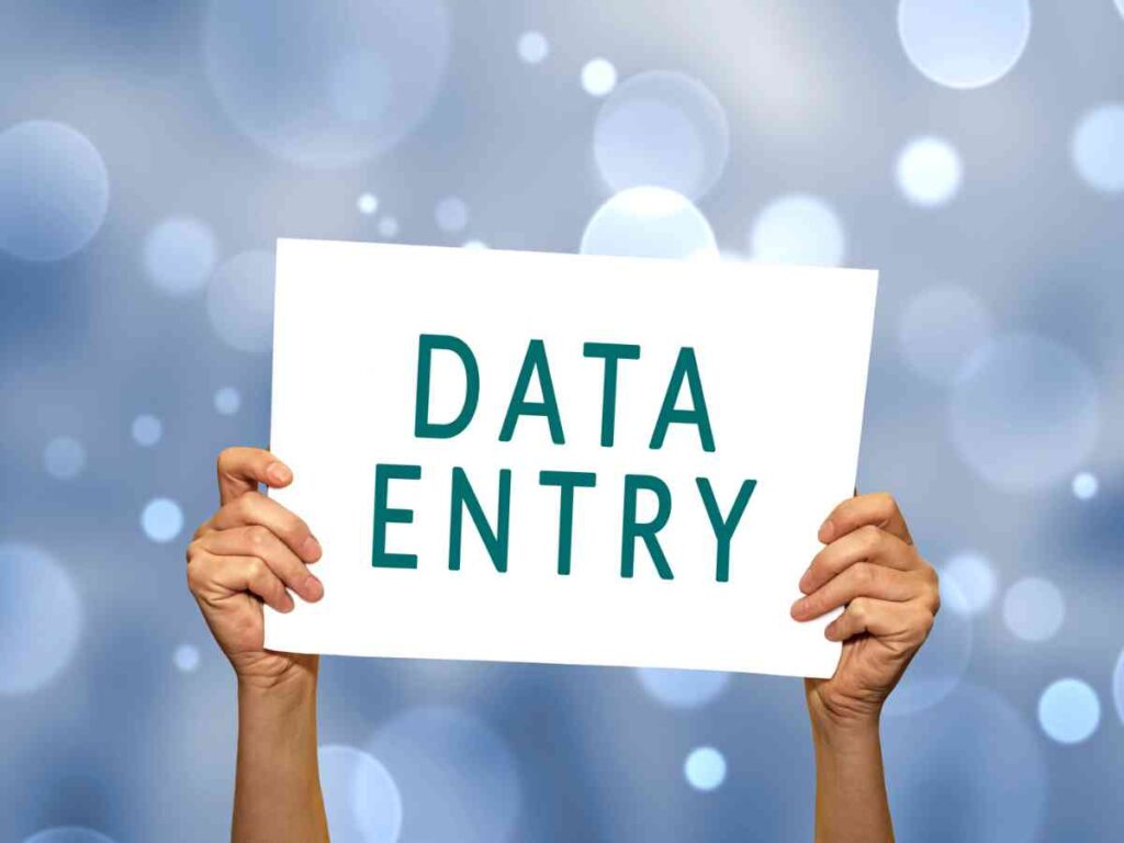Provide Data Entry Work to small businesses
