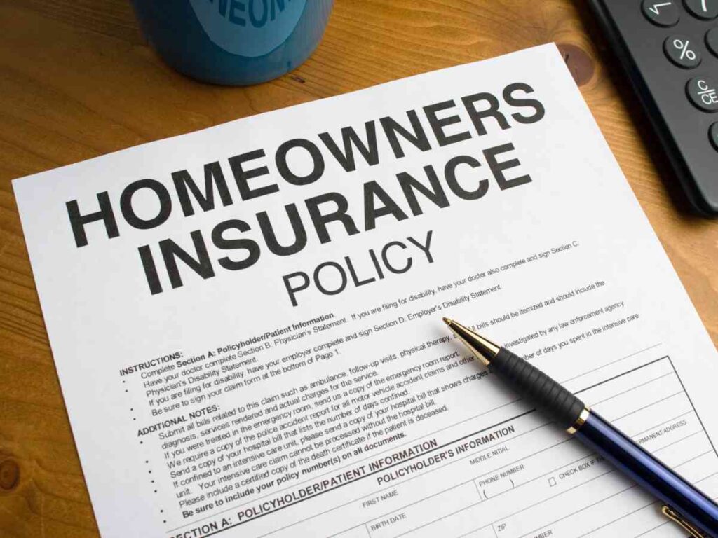 Purchase homeowner's and builder's insurance